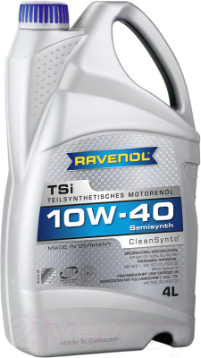 

Моторное масло Ravenol, TSI 10W40 / 111211000401999