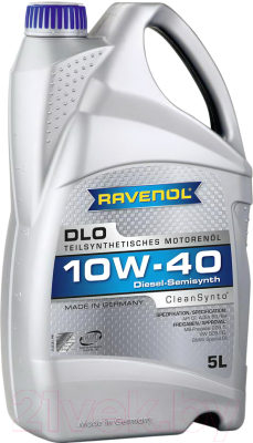 

Моторное масло Ravenol, DLO Diesel 10W40 / 111211100501999