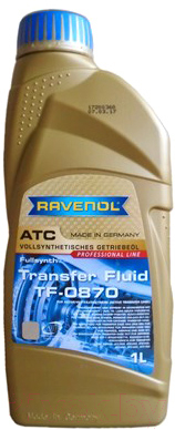 Трансмиссионное масло Ravenol Transfer Fluid TF-0870 / 121112800101999 (1л)