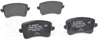 Тормозные колодки Bosch 0986494254