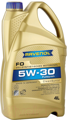 

Моторное масло Ravenol, FO 5W30 / 111111500401999