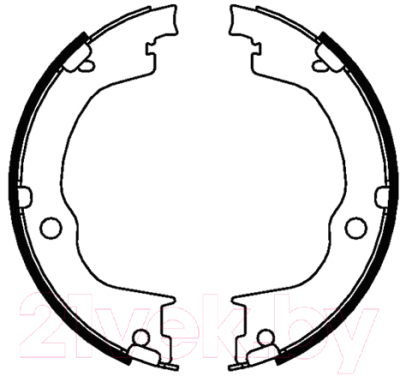 

Тормозные колодки Bosch, 0986487730