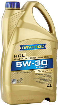 Моторное масло Ravenol HCL 5W30 / 111111800401999 (4л)