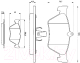 Миниатюра изображения товара Тормозные колодки Bosch 0986461129