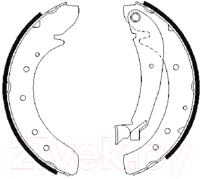 

Тормозные колодки Bosch, 0986487522
