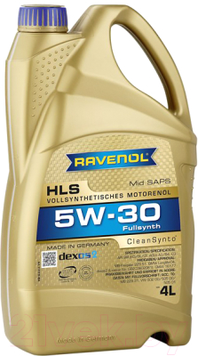 

Моторное масло Ravenol, HLS 5W30 / 111111900401999