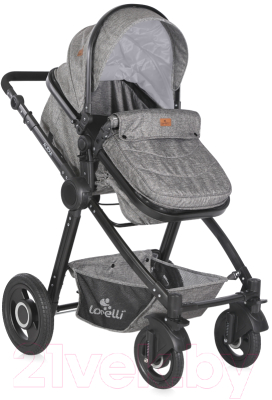 Детская универсальная коляска Lorelli Alexa 3 в 1 Dark Grey / 10021291900