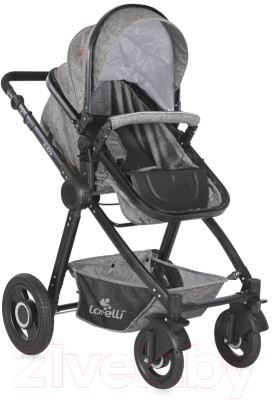 Детская универсальная коляска Lorelli Alexa 3 в 1 Dark Grey / 10021291900