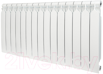 Радиатор биметаллический BiLux Plus R500 (15 секций)