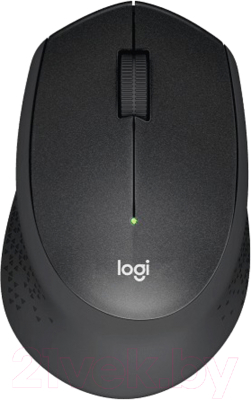Мышь Logitech Silent Plus M331 / 910-0049 (черный)
