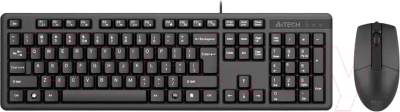 Клавиатура+мышь A4Tech KR-3330 (черный)