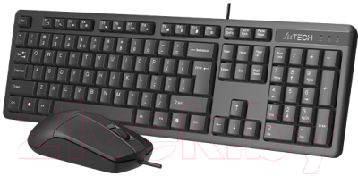 Клавиатура+мышь A4Tech KR-3330S (черный)
