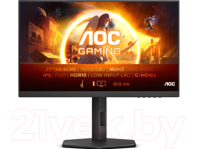 Монитор AOC Gaming 24G4X/01 (черный)