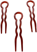 Набор шпилек для волос Margo Шпилька 401-1 (коричневый) - 