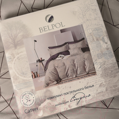 Комплект постельного белья Belpol Оригами СПБ-15 1.5сп / 1134СПБ-15