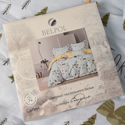 Комплект постельного белья Belpol Форест СПБ-20 евро / 1137СПБ-20