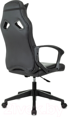 Кресло геймерское Бюрократ Zombie 50 (черный/белый)