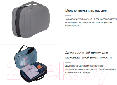 Рюкзак Thule Subterra 2 Hybrid Travel Bag TSBB401BLK / 3205060 (черный)