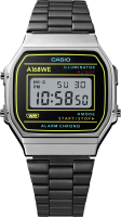 Часы наручные унисекс Casio A-168WEHB-1A - 