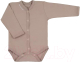 Миниатюра изображения товара Боди для малышей Rant Hugs And Kisses с длинным рукавом / 6472/6-68 (Latte Beige, р.68)