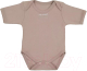 Миниатюра изображения товара Боди для малышей Rant Hugs And Kisses с коротким рукавом / 6272/6-62  (Latte Beige, р.62)