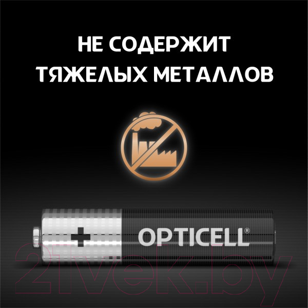 Комплект батареек Opticell Basic AAА (6шт) — фото 4