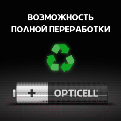 Комплект батареек Opticell Basic AAА (6шт)