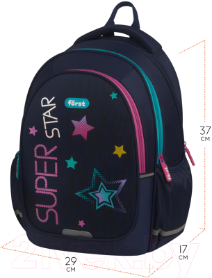 Школьный рюкзак Forst F-Cute. Super star / FT-RS-102405