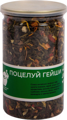 Чай листовой Первая чайная компания Поцелуй Гейши Зеленый (130г)