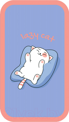 Пенал ArtSpace Lazy cat / ПК3_60006