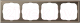Рамка для выключателя Systeme (Schneider) Electric ArtGallery GAL000604  - 