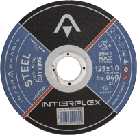 Набор отрезных дисков Interflex AO60TBF Steel / 4078121010.21 (7шт) - 