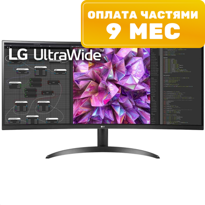 Монитор LG UltraWide 34WQ60C-B (черный) - 