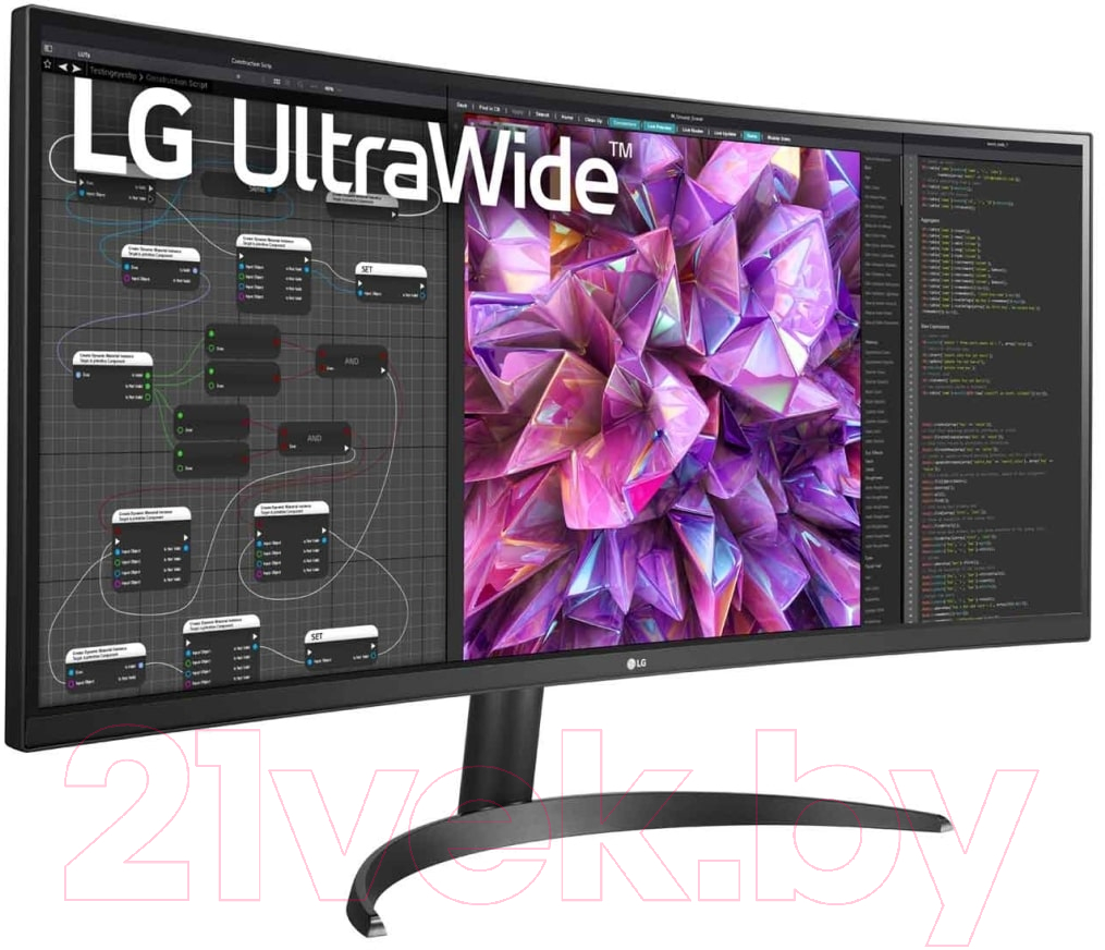 Монитор LG UltraWide 34WQ60C-B