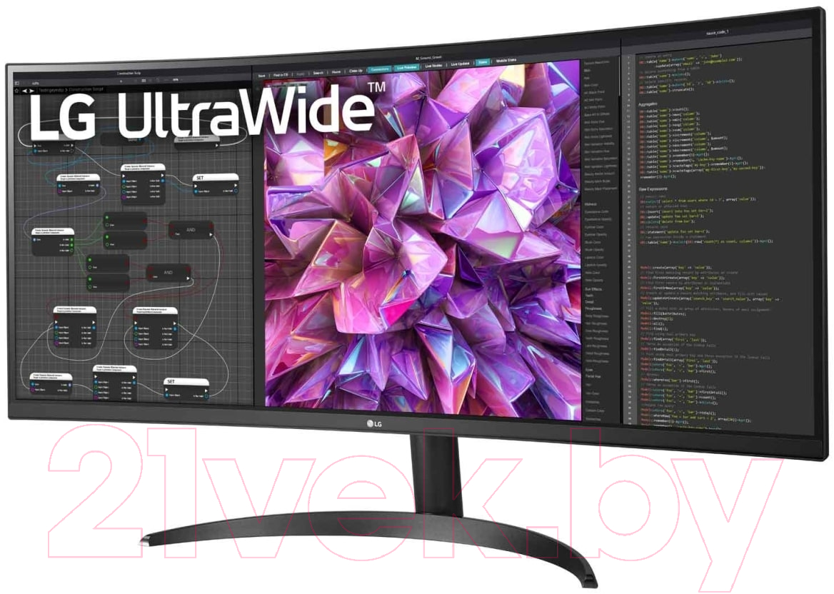 Монитор LG UltraWide 34WQ60C-B