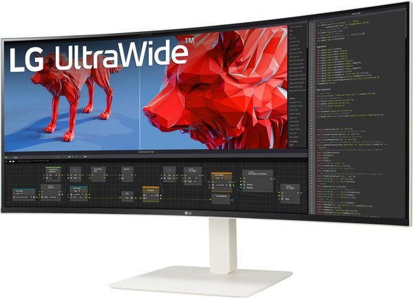 Монитор LG UltraWide 38WR85QC-W (белый)