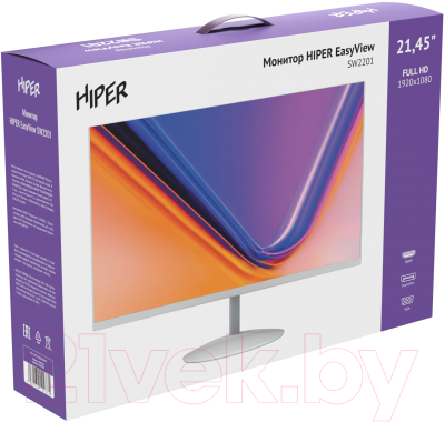 Монитор HIPER EasyView SW2201 (белый)