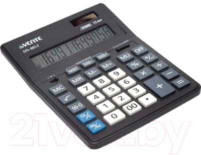 Калькулятор deVente DD-8812 / 4031305 (черный)