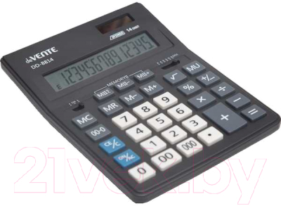 Калькулятор deVente DD-8814 / 4031306 (черный)