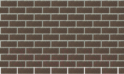 Фасадная панель Docke Premium Brick Фасадная плитка / ZRSB-1023 (Коричневый)