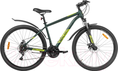 Велосипед Nialanti ForsaJ MD 27.5 2024 (17.5, зеленый матовый, разобранный, в коробке)