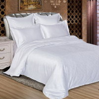 Комплект постельного белья Alleri Сатин Jacquard Premium семейный / СЖ-054 - 