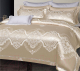 Комплект постельного белья Alleri Сатин Jacquard Premium семейный / СЖ-085 - 