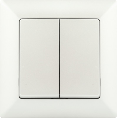 Выключатель INTRO Solo 4-104-06 / Б0053590 (перламутр) - 