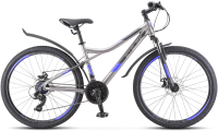 Велосипед STELS Navigator 26 610 MD V050 (16, антрацитовый/синий, разобранный, в коробке) - 
