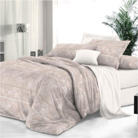 Комплект постельного белья Alleri Сатин Premium евро max / СП-274 - 
