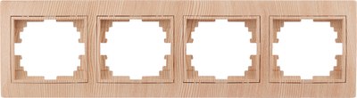 

Рамка для выключателей и розеток, Plano 1-504-11 / Б0030105