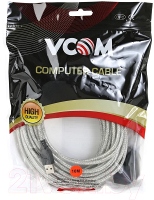 Удлинитель кабеля VCom VUS7049-10M 