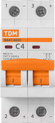 Выключатель автоматический TDM ВА47-60DC / SQ0223-1023 