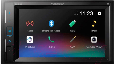 Бездисковая автомагнитола Pioneer DMH-A245BT